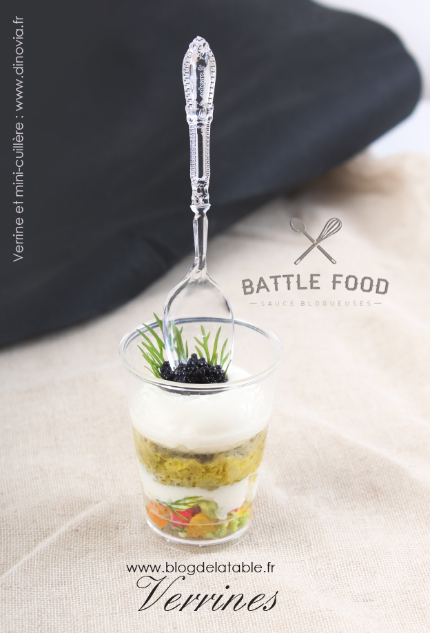 BATTLE FOOD # 22 Verrines – Blog de la table : Recettes, Art de la table,  Vaisselle jetable, Décoration de table